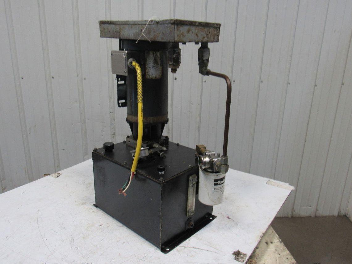 Marathon G590 3Hp 3Ph 50/60Hz Hydraulic Power Coolant Tank Pump W/ After Cooler