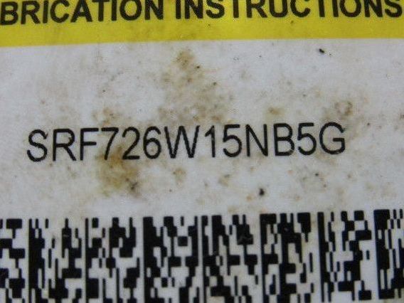 Boston Gear SRF726W15NB5G 15:1 Ratio 117RPM Thru Shaft Output 2.95Hp Gear Box