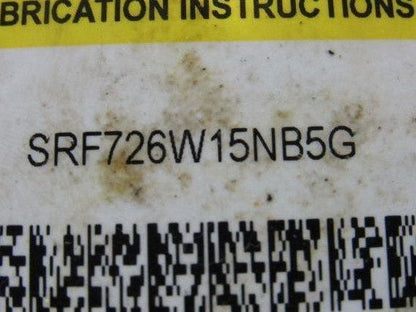 Boston Gear SRF726W15NB5G 15:1 Ratio 117RPM Thru Shaft Output 2.95Hp Gear Box