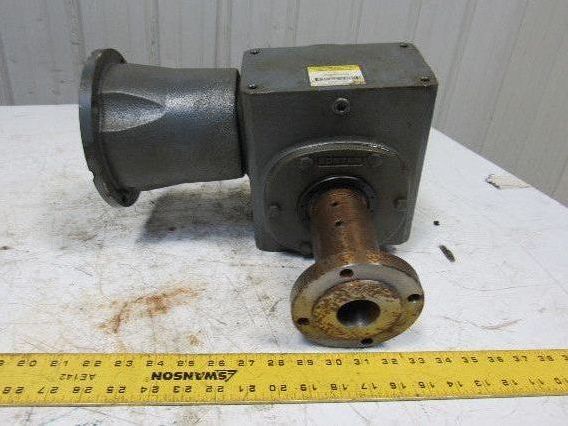 Boston Gear SRF726W15NB5G 15:1 Ratio 117RPM Thru Shaft Output 2.95Hp Gear Box