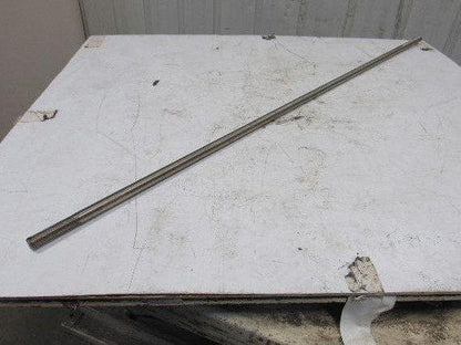 3/4-10 Threaded Stainless Steel Mixer Impeller Shaft 54-1/2" OAL