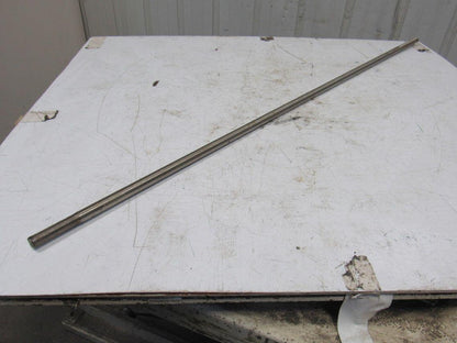 3/4-10 Threaded Stainless Steel Mixer Impeller Shaft 54-1/2" OAL