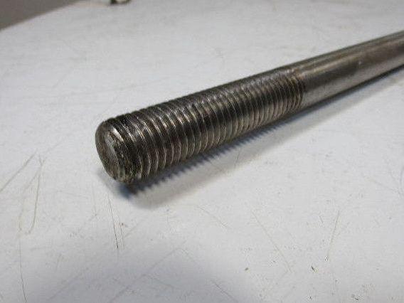 3/4-10 Threaded Stainless Steel Mixer Impeller Shaft 54-1/2" OAL