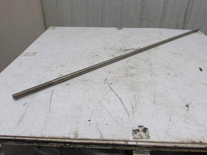 3/4-10 Threaded Stainless Steel Mixer Impeller Shaft 54-1/2" OAL