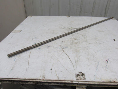 3/4-10 Threaded Stainless Steel Mixer Impeller Shaft 54-1/2" OAL