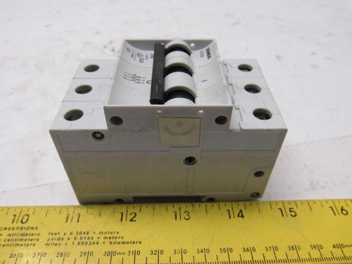 Siemens 5SX23-D16 Circuit Breaker 16A 480V 3 Pole