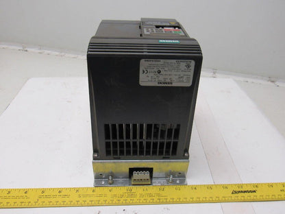 Siemens 6SE9215-8DB40 Micromaster Drive 4Hp 0-400Hz W/Interference Filter