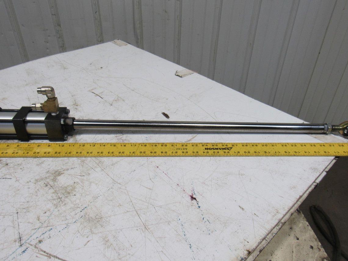 Norgren K02-UM 1023240 Pneumatic Air Cylinder 2" Bore 27" Stroke Trunnion