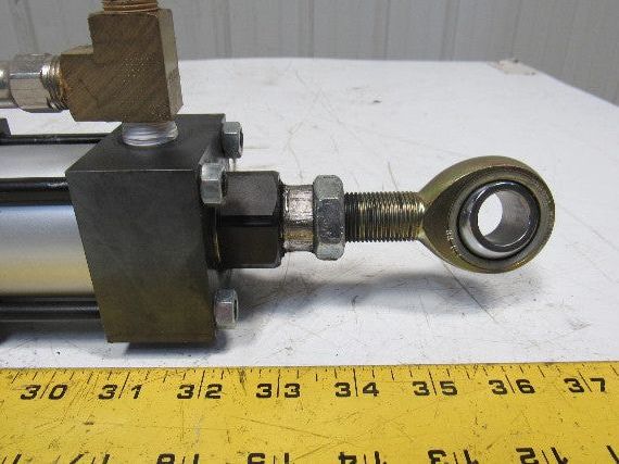 Norgren K02-UM 1023240 Pneumatic Air Cylinder 2" Bore 27" Stroke Trunnion