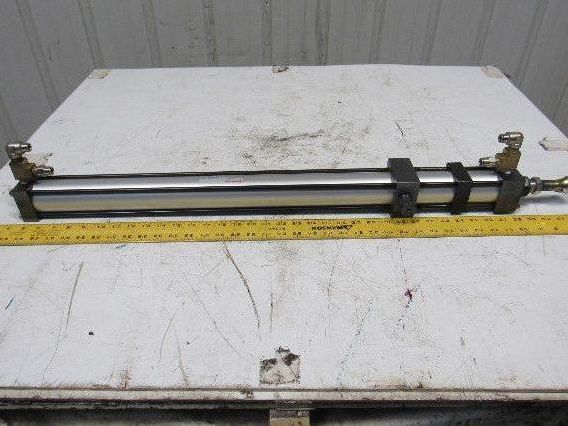 Norgren K02-UM 1023240 Pneumatic Air Cylinder 2" Bore 27" Stroke Trunnion