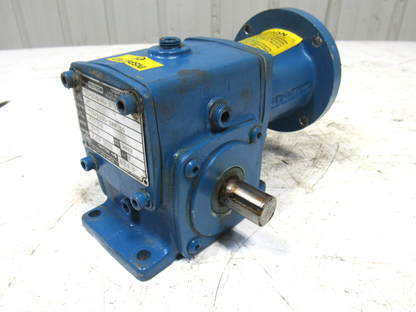 Cone Drive MH015A905-1-40 Gearbox 40:1 Reducer 3000/75rpm 0.5Hp LH 48 Frame