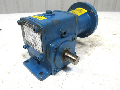 Cone Drive MH015A905-1-40 Gearbox 40:1 Reducer 3000/75rpm 0.5Hp LH 48 Frame