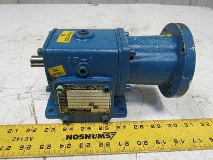 Cone Drive MH015A905-5-15 Gearbox 15:1 Ratio 1Hp 3000/200rpm Dual Output 48 Fr