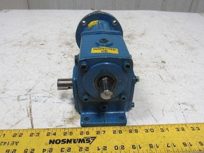 Cone Drive MH015A905-5-15 Gearbox 15:1 Ratio 1Hp 3000/200rpm Dual Output 48 Fr