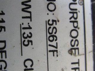 Square D 5S67F 240/440V Pri 110/220 V Sec 5kVa 1Ph Transformer