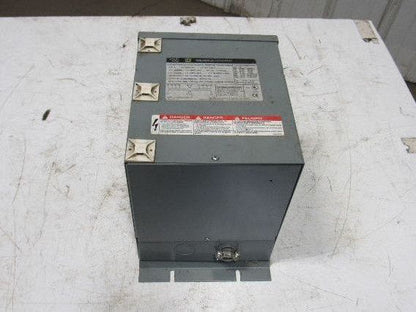 Square D 5S67F 240/440V Pri 110/220 V Sec 5kVa 1Ph Transformer