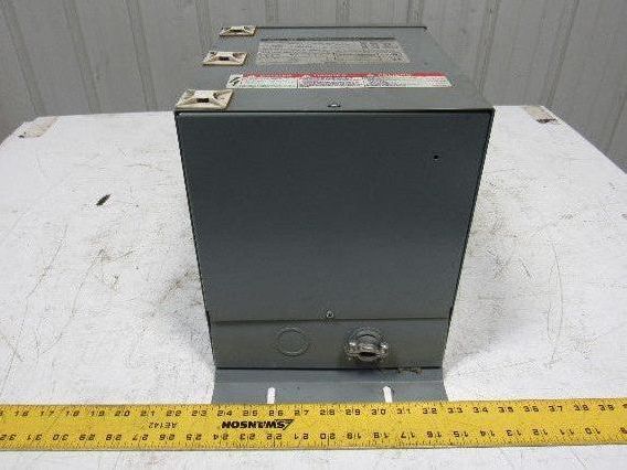 Square D 5S67F 240/440V Pri 110/220 V Sec 5kVa 1Ph Transformer