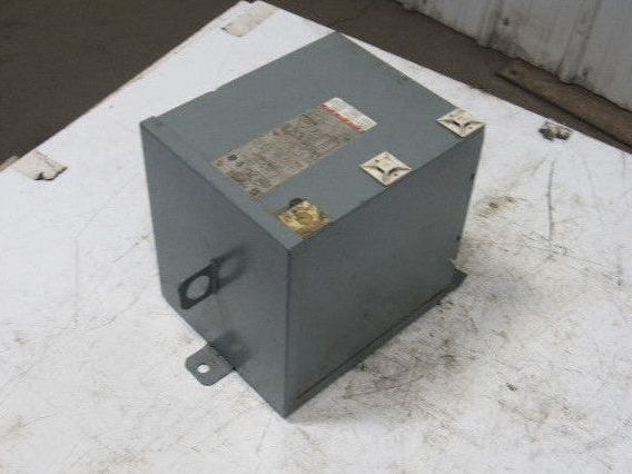 Square D 5S67F 440V Pri 110/240V Sec 1Ph 5kVa 50/60Hz Transformer