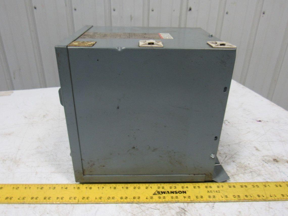 Square D 5S67F 440V Pri 110/240V Sec 1Ph 5kVa 50/60Hz Transformer