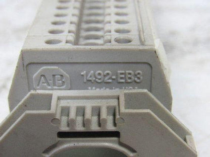 Allen Bradley 1492-W3 600V 30A Electrical Terminal Block 100 Pieces On DIN Rail