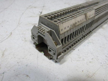 Allen Bradley 1492-W3 600V 30A Electrical Terminal Block 100 Pieces On DIN Rail
