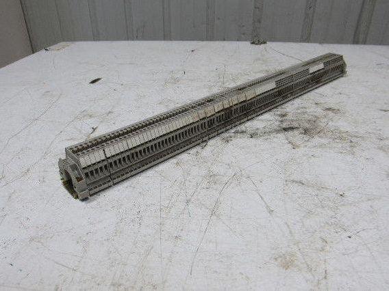 Allen Bradley 1492-W3 600V 30A Electrical Terminal Block 100 Pieces On DIN Rail