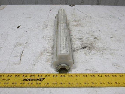 Allen Bradley 1492-HM2 24A 600V Terminal Block Two Circuit 60 Pieces on DIN Rail