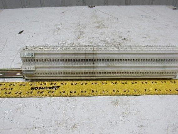 Allen Bradley 1492-HM2 24A 600V Terminal Block Two Circuit 60 Pieces on DIN Rail