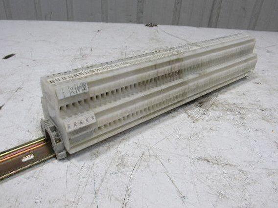 Allen Bradley 1492-HM2 24A 600V Terminal Block Two Circuit 60 Pieces on DIN Rail