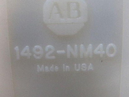 Allen Bradley 1492-HM2 24A 600V Terminal Block Two Circuit 60 Pieces on DIN Rail