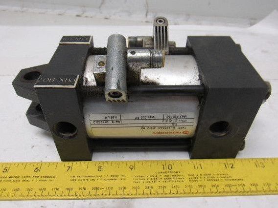 Norgren EJ1255A3 Rev 3 Pneumatic Air Cylinder 2-1/2" Bore 2" Stroke 150PSI