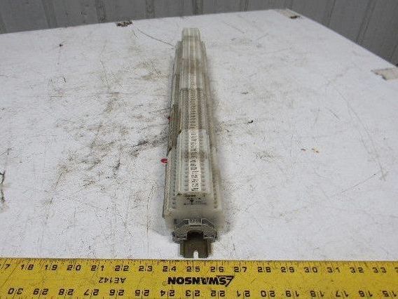 Allen Bradley 1492-HM2 24A 600V Terminal Block Two Circuit 75 Pieces on DIN Rail