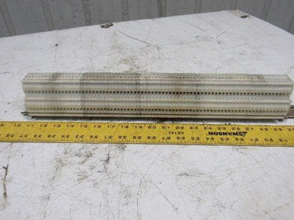 Allen Bradley 1492-HM2 24A 600V Terminal Block Two Circuit 75 Pieces on DIN Rail