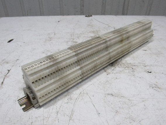 Allen Bradley 1492-HM2 24A 600V Terminal Block Two Circuit 75 Pieces on DIN Rail