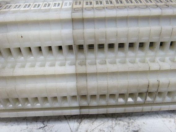 Allen Bradley 1492-HM2 24A 600V Terminal Block Two Circuit 75 Pieces on DIN Rail
