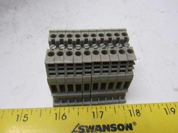 Allen Bradley 1492-W3 600V 30A Electrical Terminal Block 95 Pieces