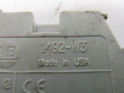 Allen Bradley 1492-W3 600V 30A Electrical Terminal Block 95 Pieces