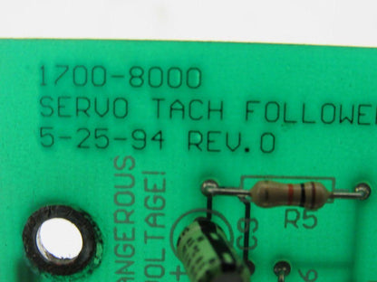IDAB Inc. 1700-8000 1700-8050 Comtec Servo Tach Follower Circuit Board