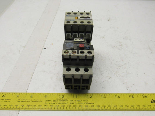 Telemecanique LC1 D09 10 600V 20A 7.5Hp 3Ph MAX Contactor Overload 120V Coil