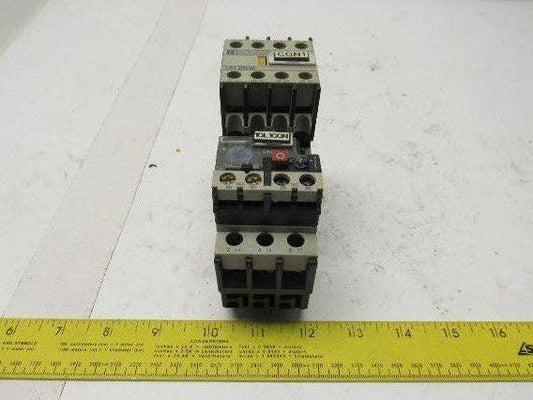 Telemecanique LC1 D09 10 600V 20A 7.5Hp 3Ph MAX Contactor Overload 120V Coil