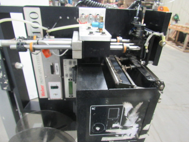 Weber 5100 Zebra 170PAX4 Shipping Label Printer Applicator