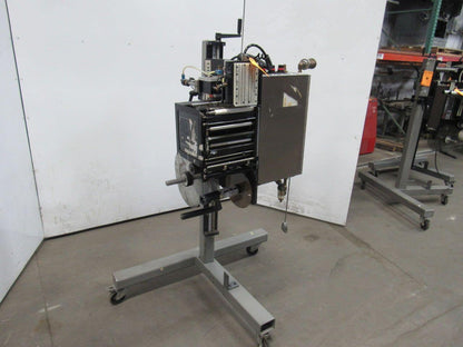 Weber 5100 Zebra 170PAX4 Shipping Label Printer Applicator