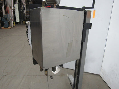 Weber 5100 Zebra 170PAX4 Label Printer Applicator W/Stand