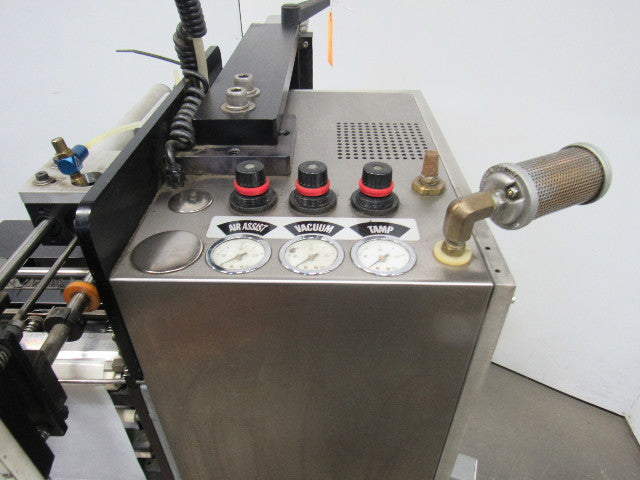 Weber 5100 Zebra 170PAX4 Label Printer Applicator W/Stand