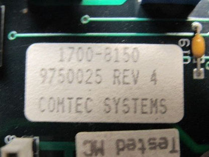 Comtec Systems 1700-8150 2000 Logic CPU Circuit Board