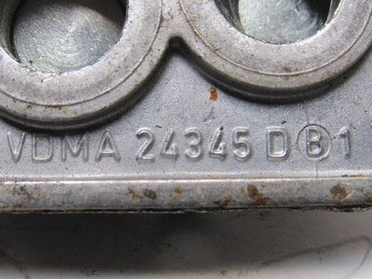 IMI Norgren VDMA 24345 ISO #2 Valve Sub Base Side Ported G3/8 Lot of 6