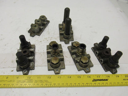 IMI Norgren VDMA 24345 ISO #2 Valve Sub Base Side Ported G3/8 Lot of 6