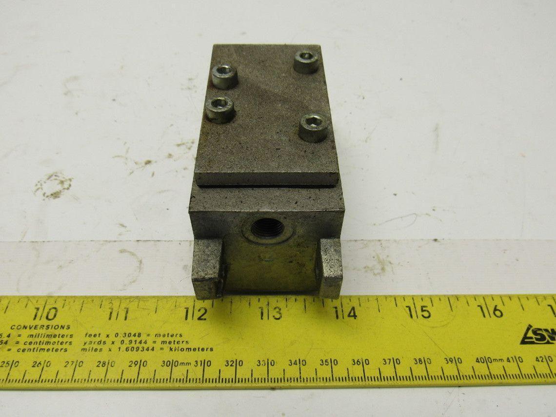 Norgren VDMA 2434501 ISO #2 Valve Sub Block Plate Lot Of 4