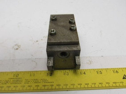Norgren VDMA 2434501 ISO #2 Valve Sub Block Plate Lot Of 4