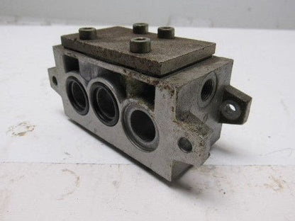 Norgren VDMA 2434501 ISO #2 Valve Sub Block Plate Lot Of 4